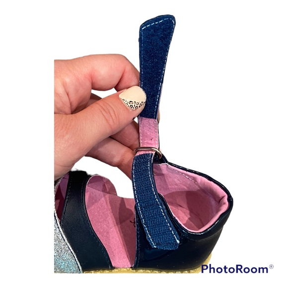 Livie & Luca Sundae Navy Patent 6 - Picture 4 of 9